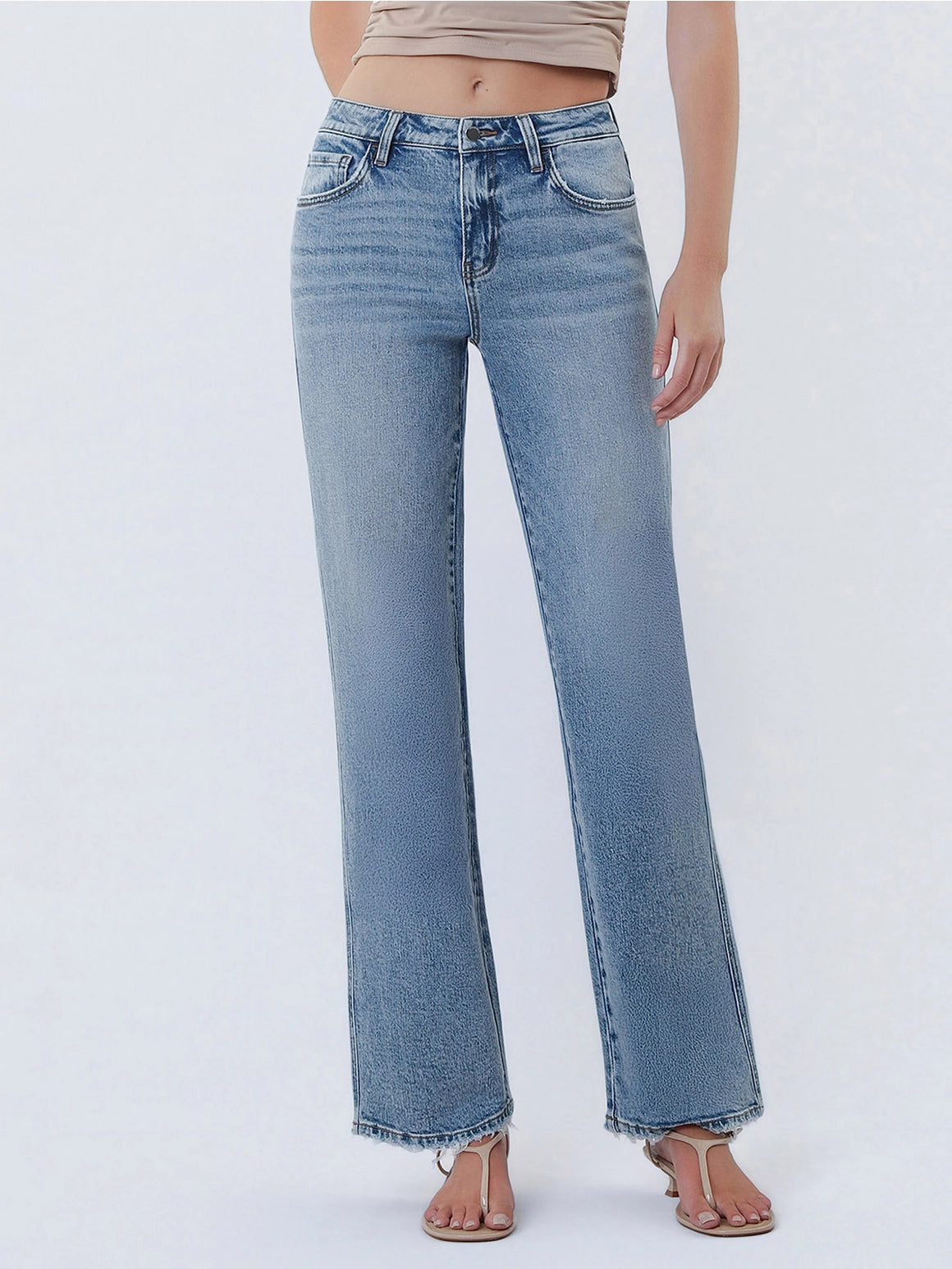 Flying Monkey Mid Rise Jean