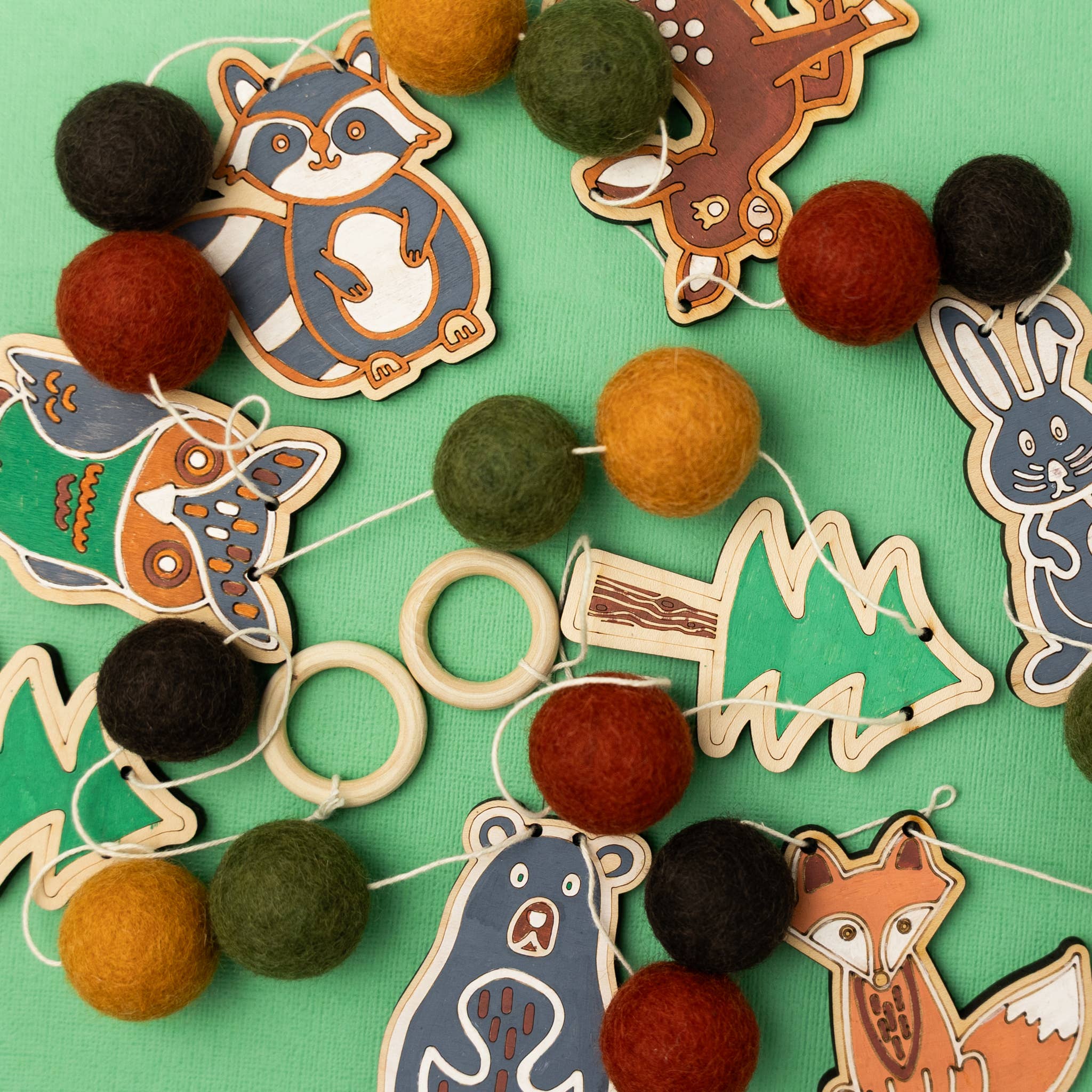 DIY Craft Kit - Woodland Garland