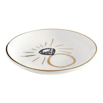 Ceramic Trinket Tray - Ring
