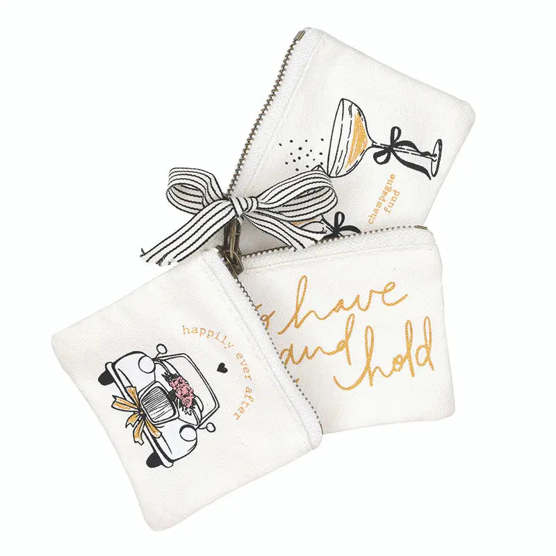 Wedding Ring/Coin/Gift Card Pouch