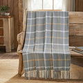 Harvest Autumn Plaid Throw Blanket 50x60