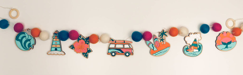 DIY Craft Kit - Surf Garland