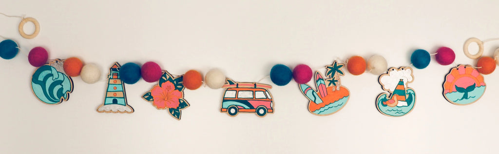 DIY Craft Kit - Surf Garland