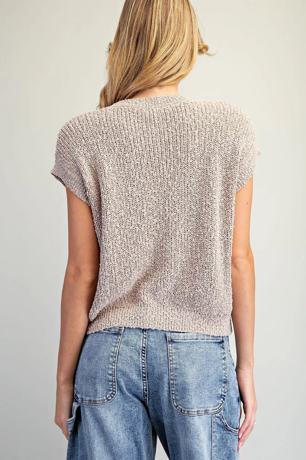 Cookie Dough Boucle Top