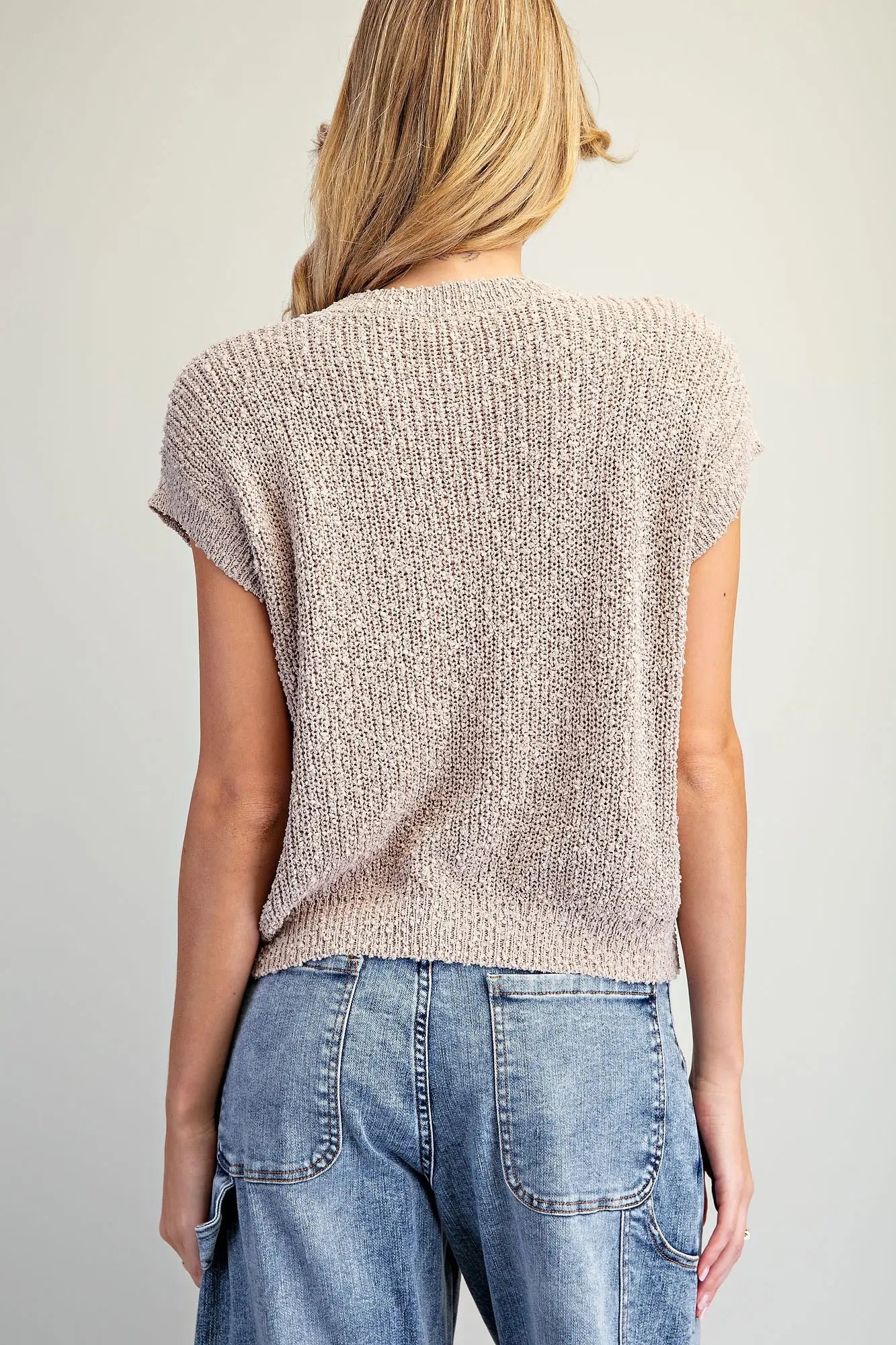 Cookie Dough Boucle Top