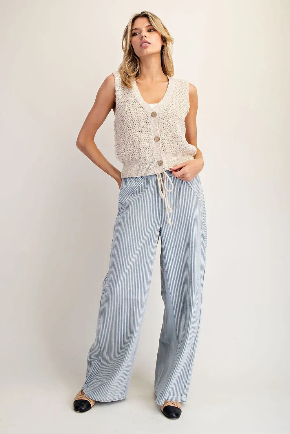 Button Down Sweater Vest
