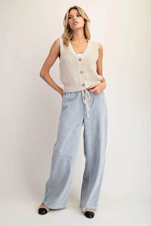 Button Down Sweater Vest