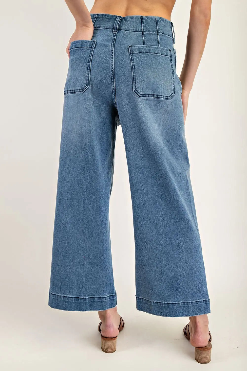 Straight Leg Denim Pant