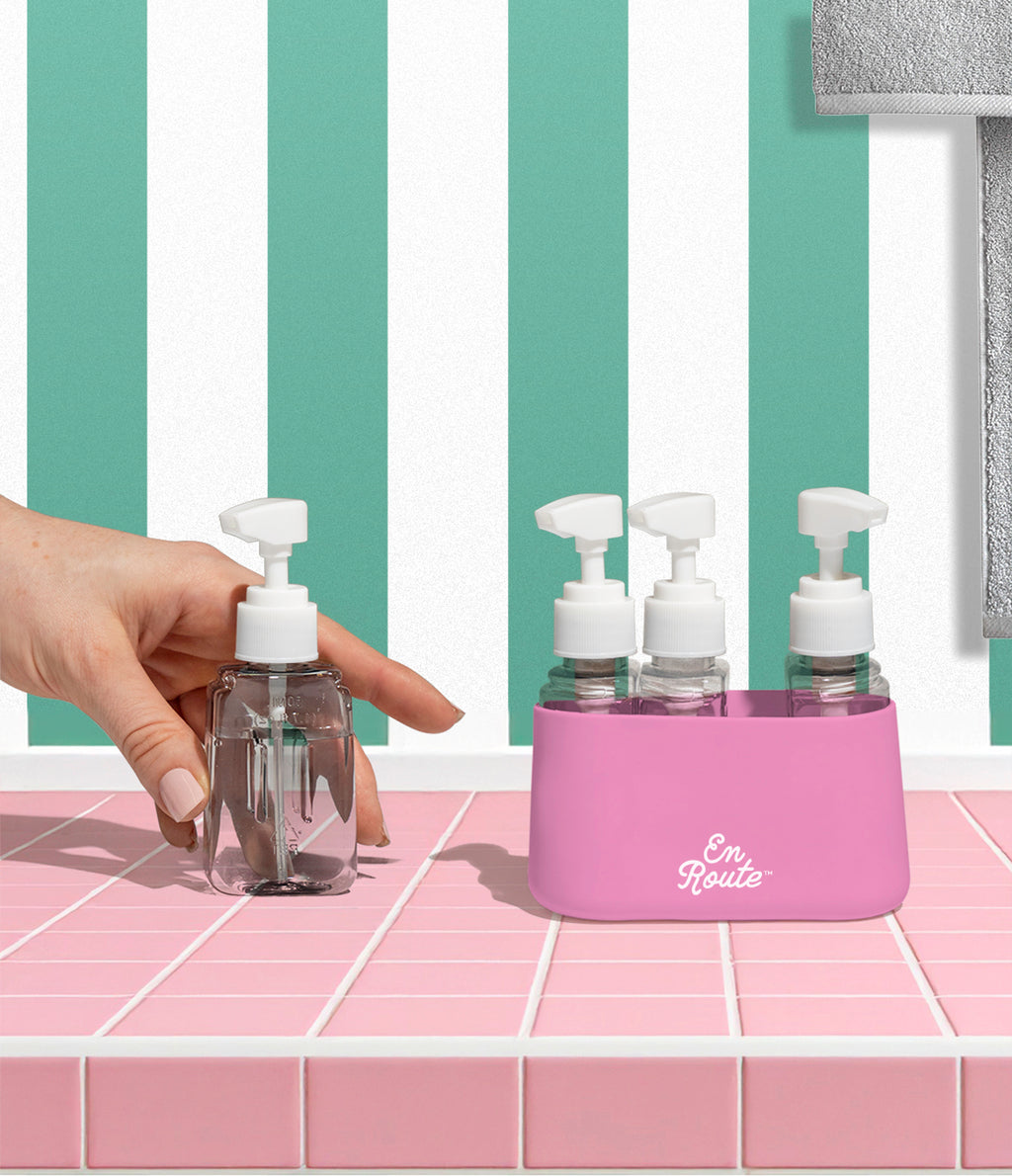 Travel Pump Bottle Set