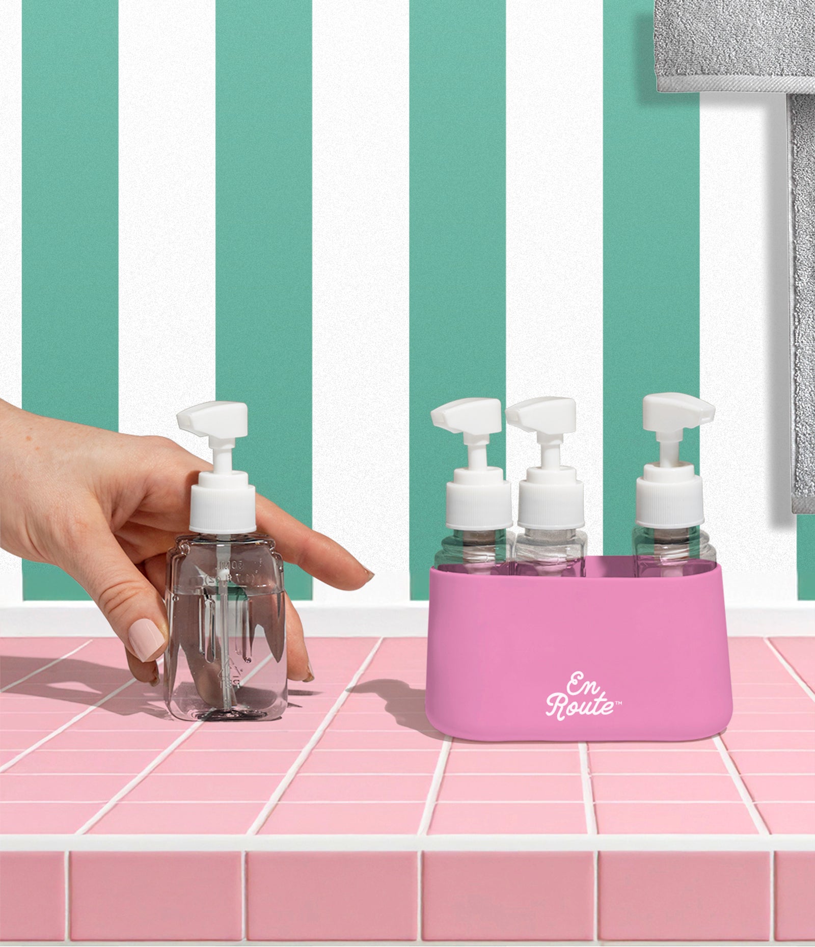 Travel Pump Bottle Set