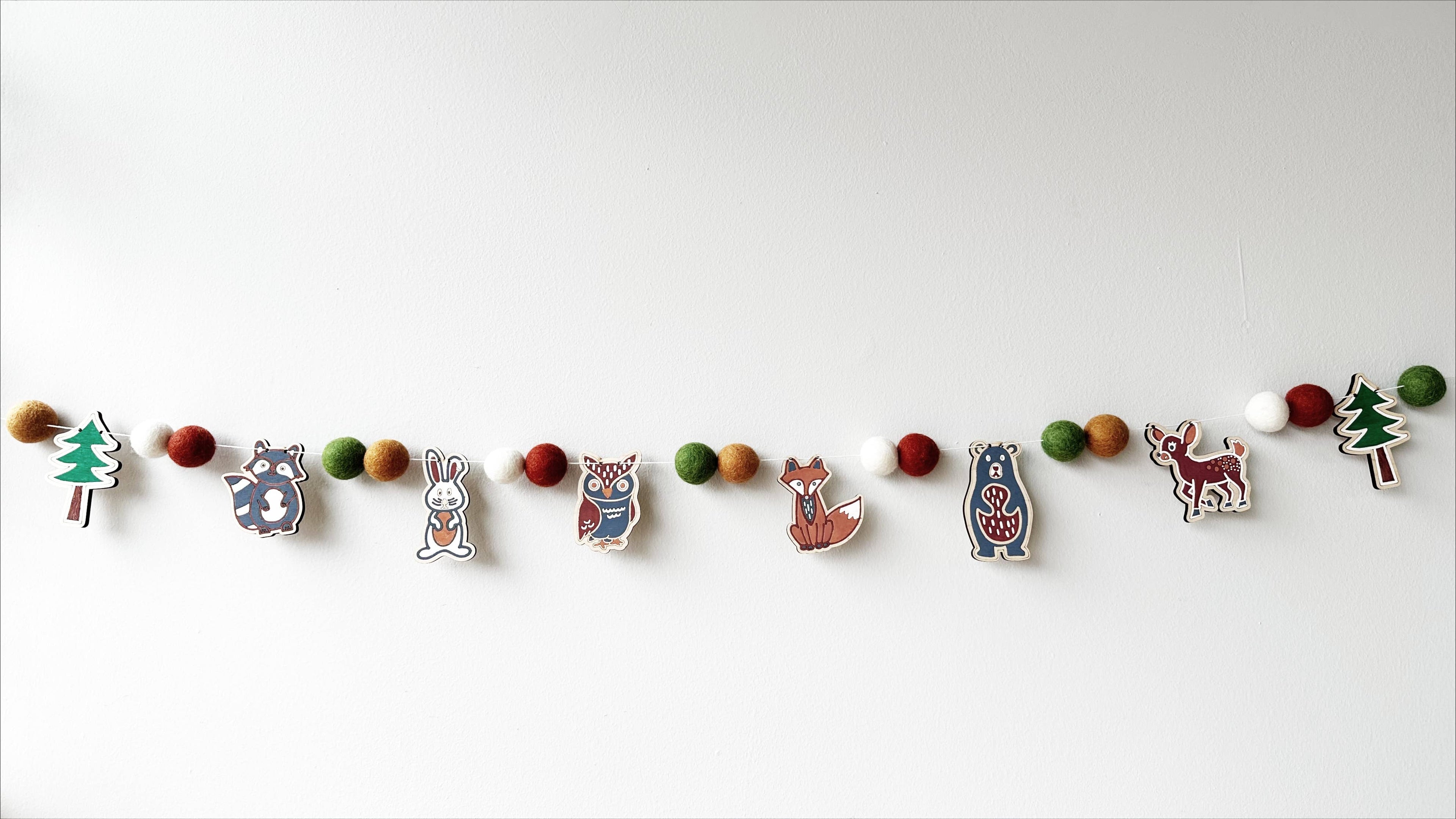 DIY Craft Kit - Woodland Garland