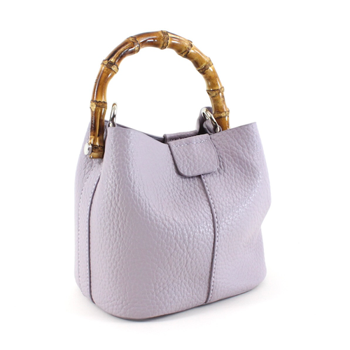 Bamboo Top Handle Crossbody