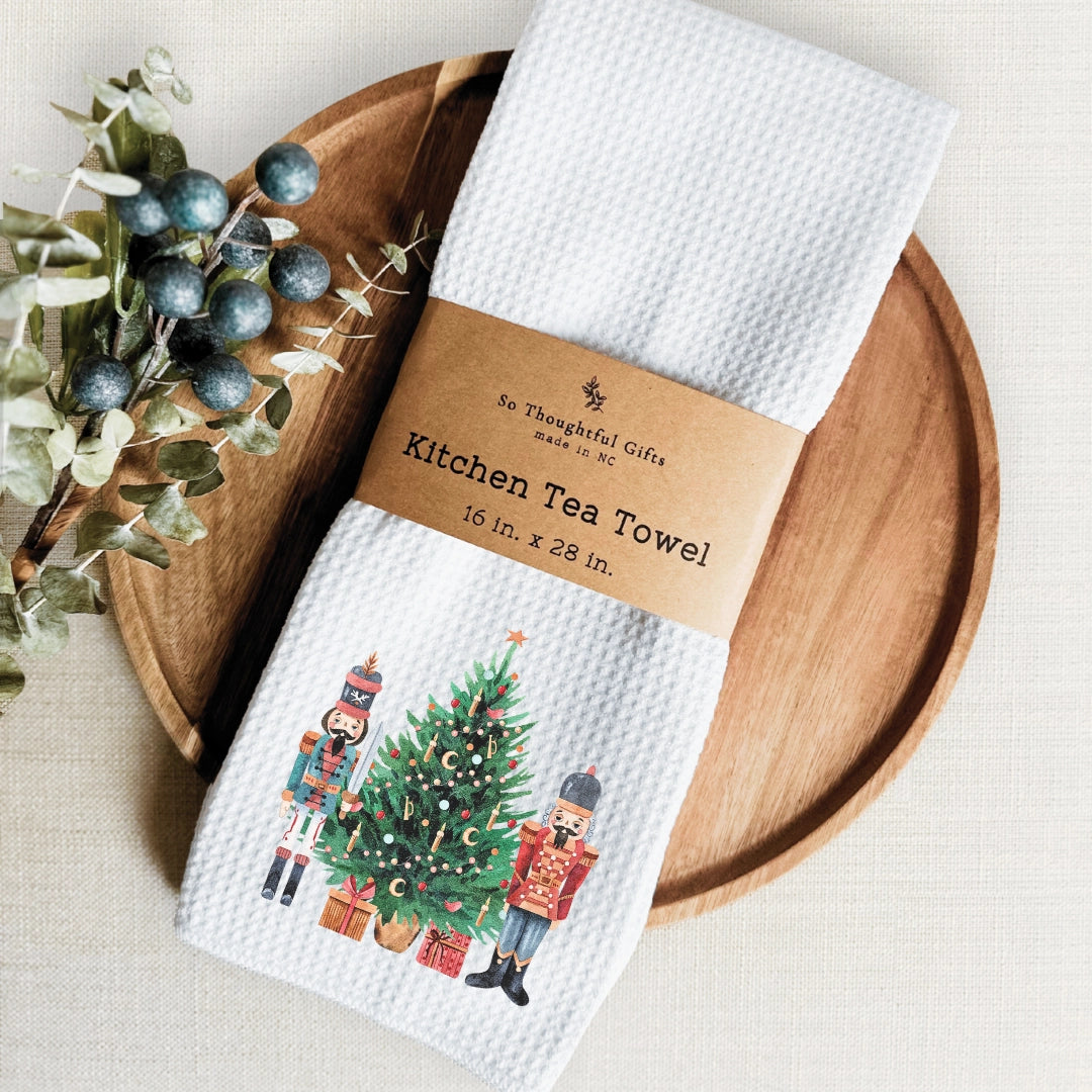 Christmas Dish Towel - Nutcracker