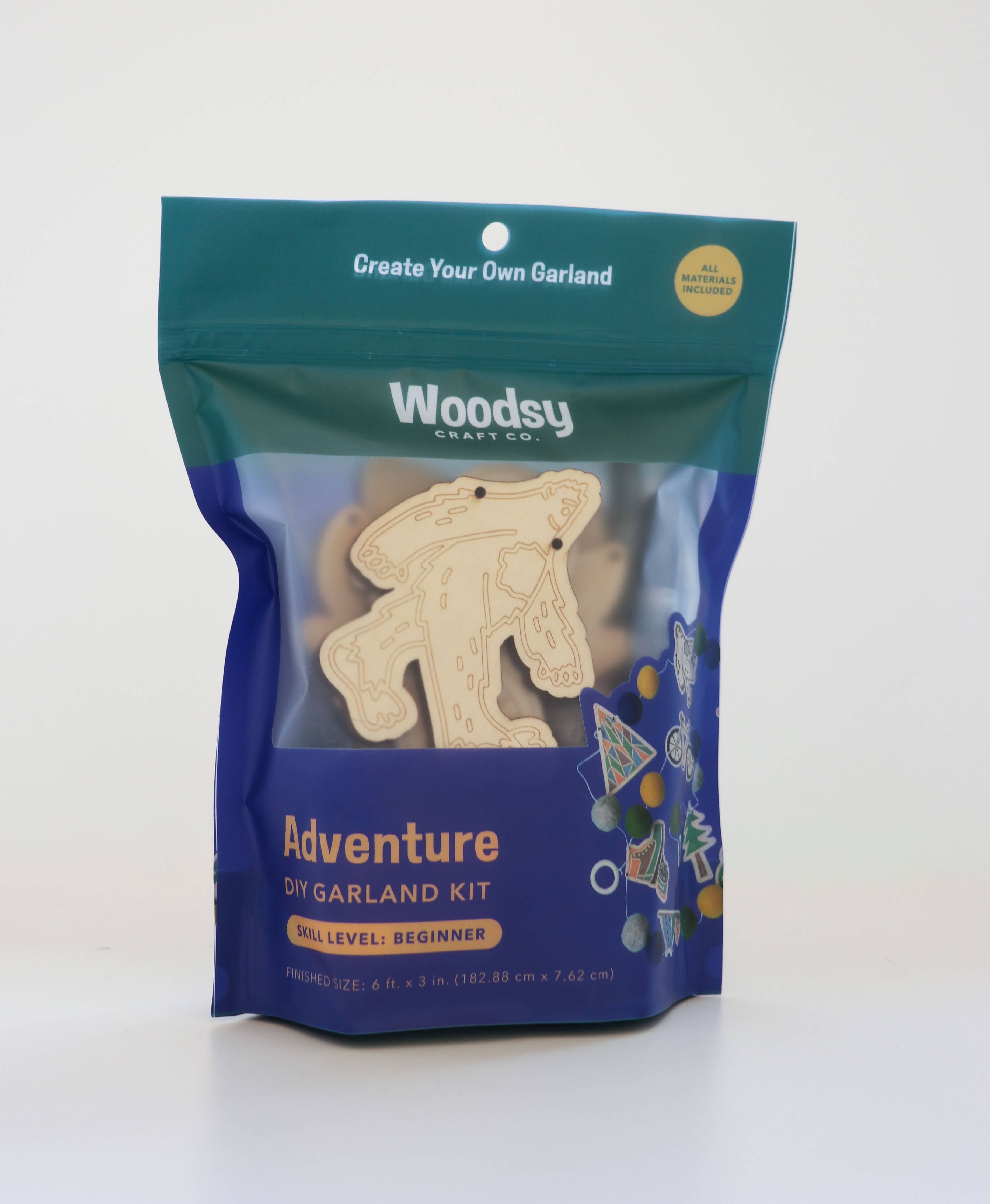 DIY Craft Kit - Adventure Theme Garland