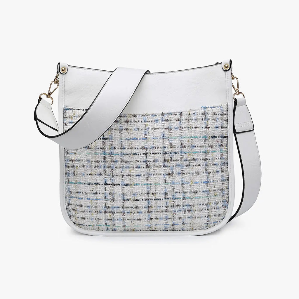 Chloe Tweed Crossbody w/ Guitar Strap