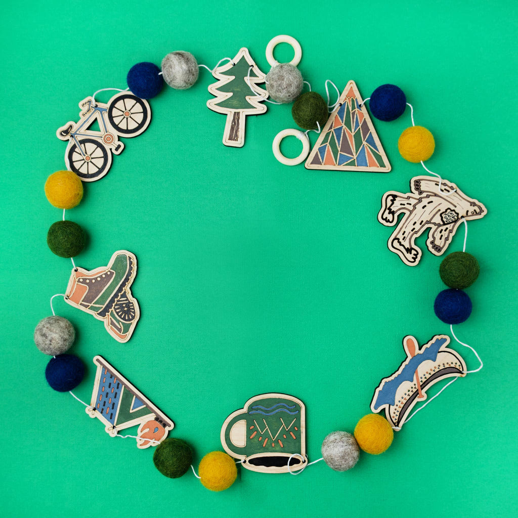 DIY Craft Kit - Adventure Theme Garland