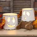 Metal Ghost Buckets- Set of 2