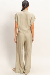 Olive Luxe Lounge Set