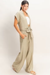 Olive Luxe Lounge Set