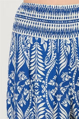 Floral Wide Leg Silhouette Pant