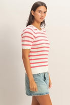 Scallop Edge Taffy Stripe