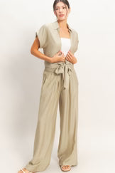 Olive Luxe Lounge Set