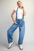 Denim Suspender Jumpsuit