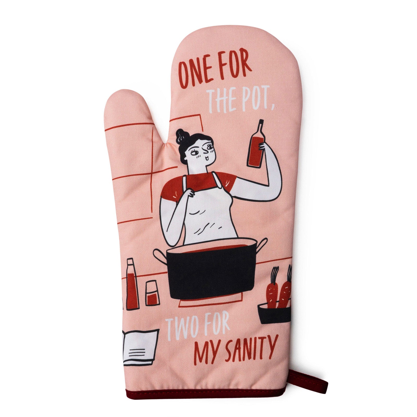 Reluctant Chef Oven Mitt
