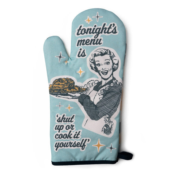 Reluctant Chef Oven Mitt