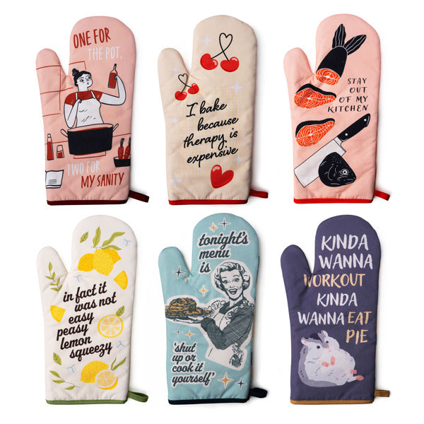 Reluctant Chef Oven Mitt